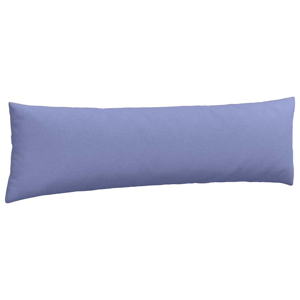 Sofa Pillows 2 pcs Blue 145 x 40 cm Fabric